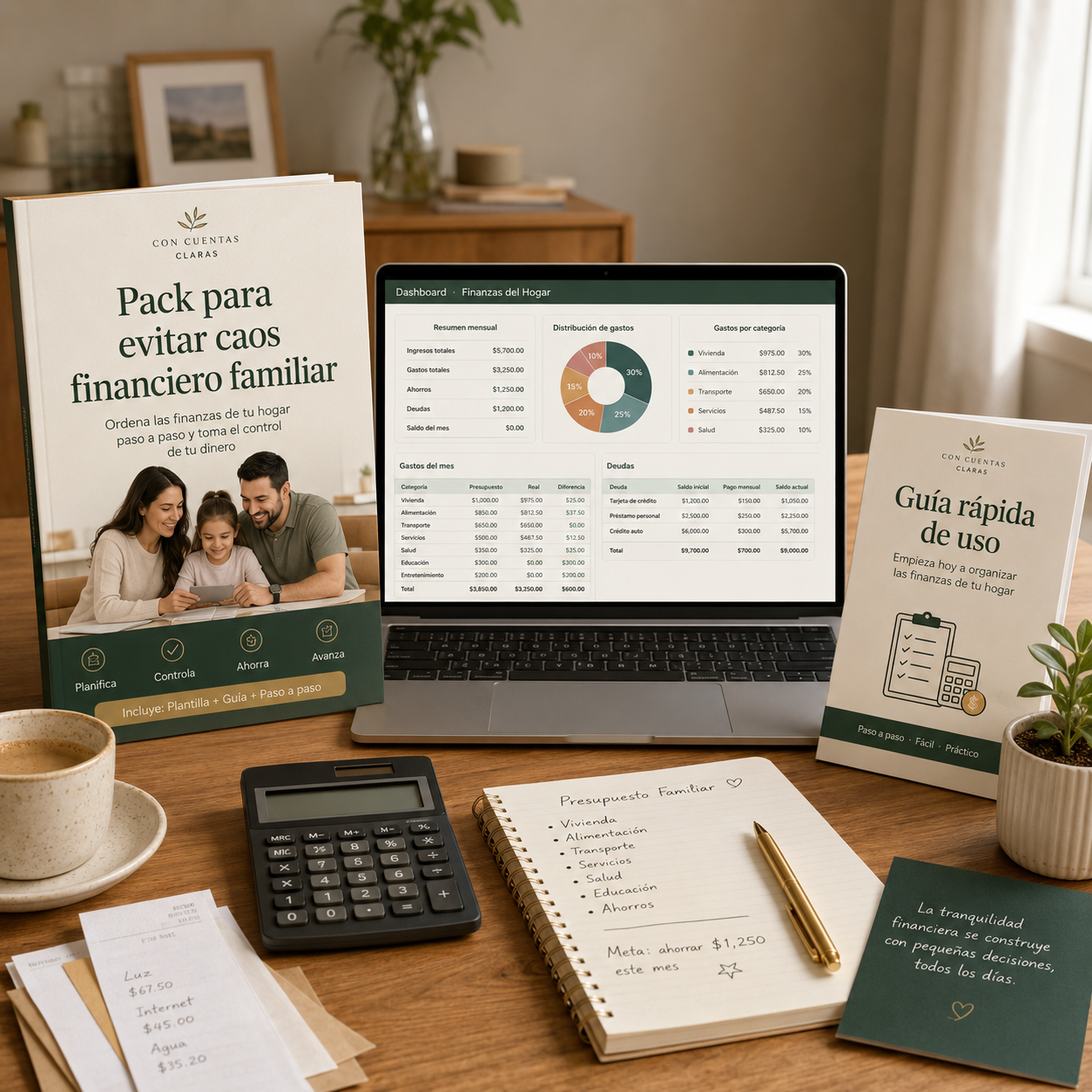 Ordena tus finanzas familiares